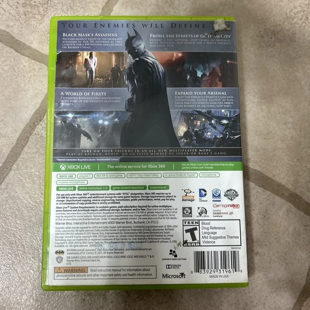 Warner Bros product lot